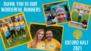 Oxford Half marathon for Oxford Health Charity