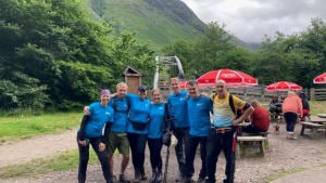 Previous Warneford Hospital patient conquers Ben Nevis to help others